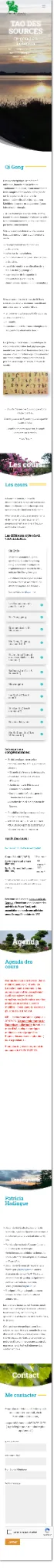 Version mobile du site Tao des Sources
